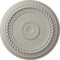 Ekena Millwork Alexandria Rope Ceiling Medallion (Fits Canopies up to 4 5/8"), 19 5/8"OD x 1 1/2"P, Pot of Cream CM18ALPCF - alternate 1